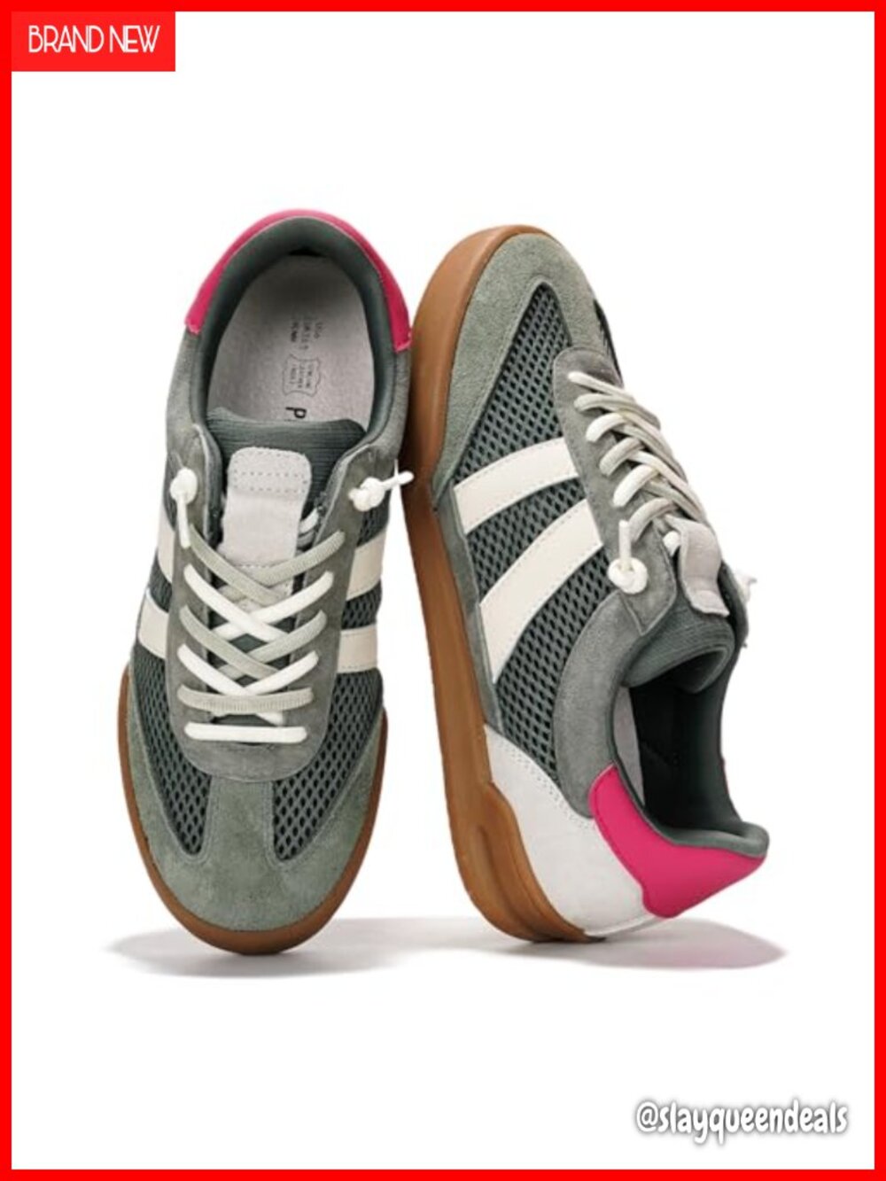 Genuine Leather Slip On Sneakers Memory Foam Insole Women's Comfort Shoes